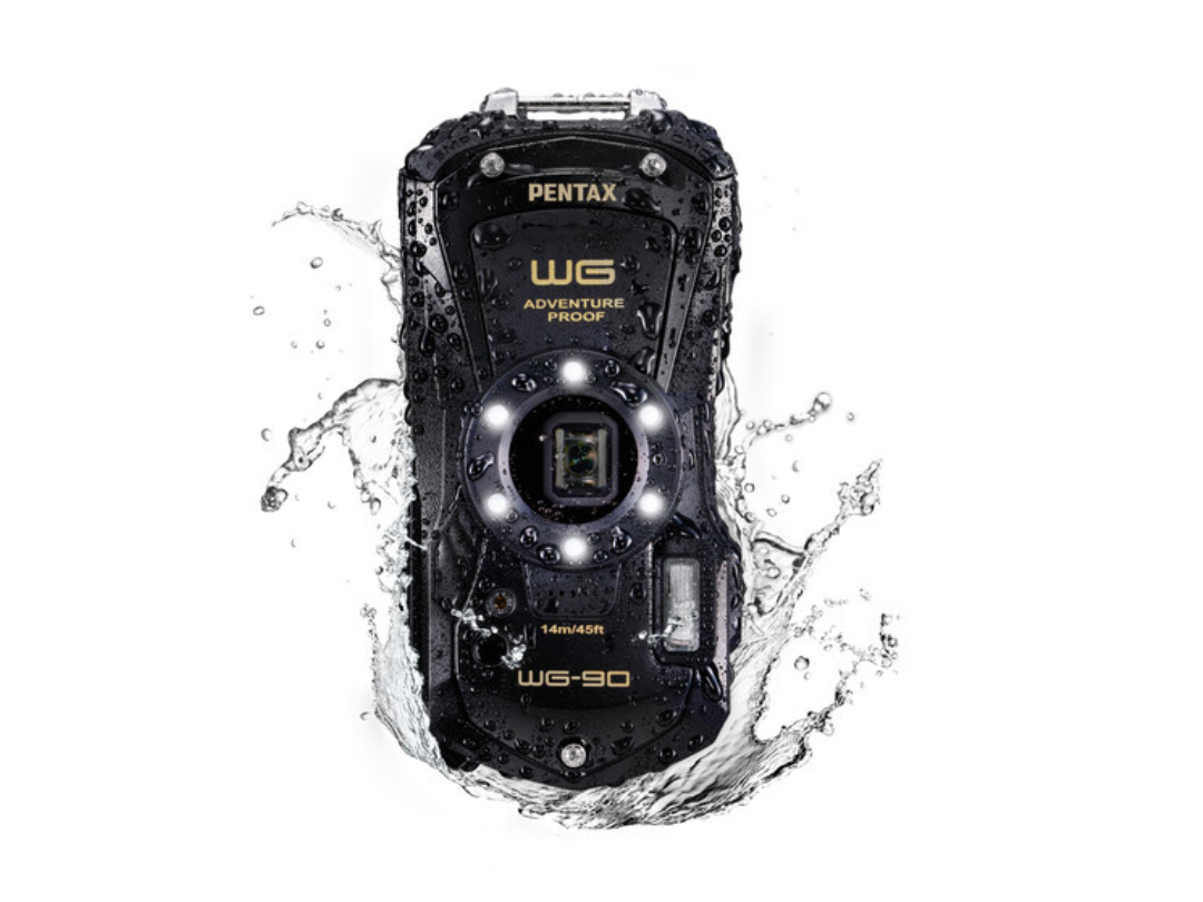 Pentax WG-90 Waterproof Camera 16 MP, 5X Zoom, Shockproof, Freezeproof Pentax WG-90 Waterproof Camera 16 MP, 5X Zoom, Shockproof, Freezeproof